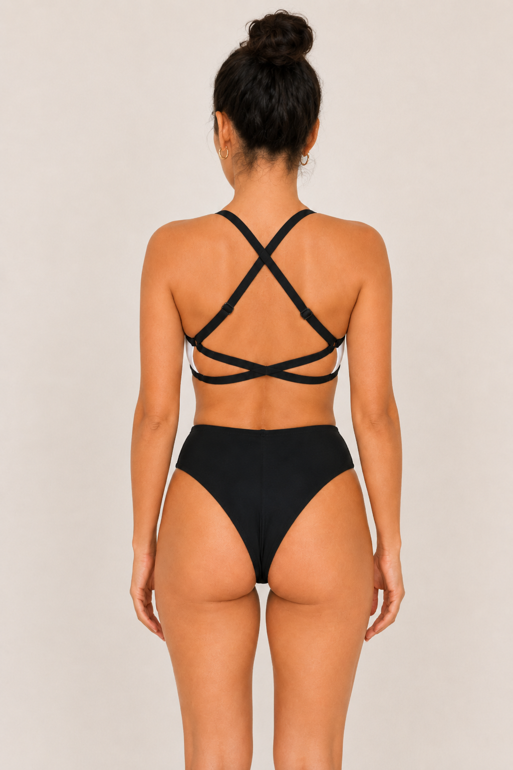Frankie Bra White/Black