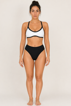 Frankie Bra White/Black
