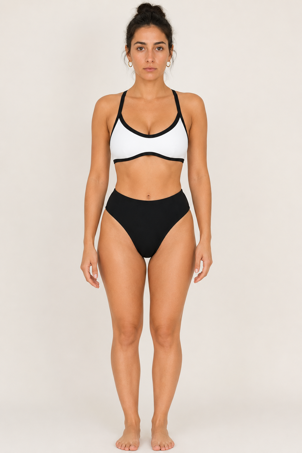 Frankie Bra White/Black