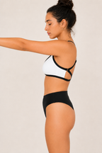 Frankie Bra White/Black