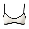 Frankie Bra White/Black